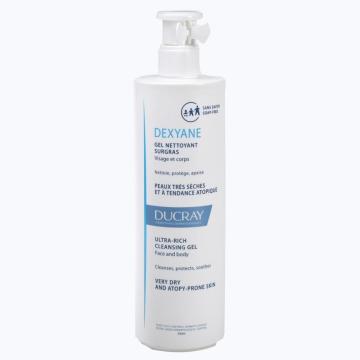 Ducray Dexyane Gel 400ml - Kuru Ciltler İçin Temizleme Jeli