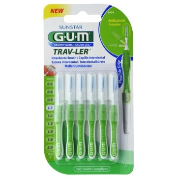 Gum Travler Arayüz Fırçası 1414 G 1.1 mm