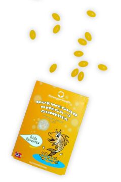 Norwegian Health Omega-3 Gummies 30 Kapsül Çiğnenebilir Balık Yağı