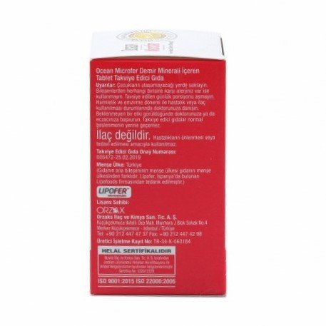Ocean Microfer 30 Tablet | Besin Takviyesi