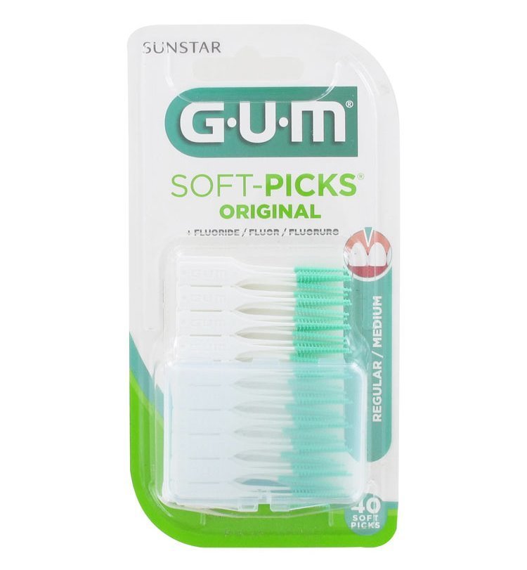 GUM Diş Arası Temizleme Fırçası Medium 40 Adet