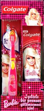 Colgate Barbie Çocuk Diş Fırçası ve Diş Macunu