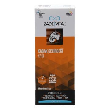 Zade Vital Kabak Çekirdeği Yağı 200 ml