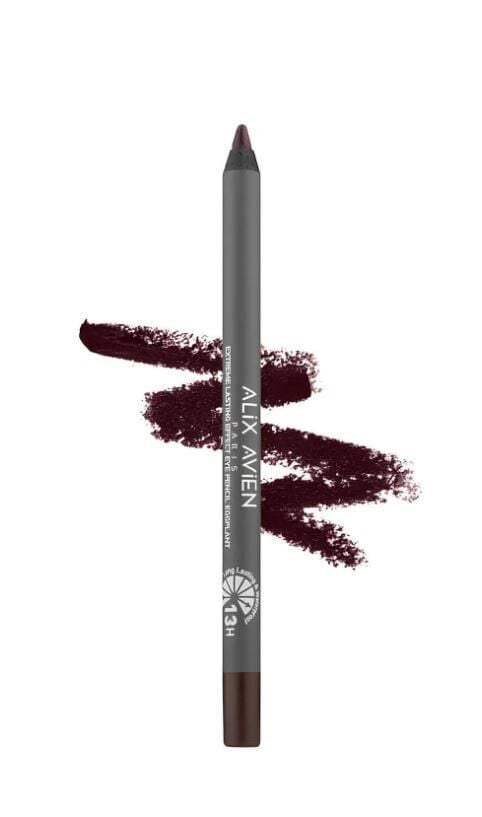 Alix Avien Extreme Eggplant - Uzun Süre Kalıcı Suya Dayanıklı Akma, Dağılma Yapmayan Kahverengi Göz Kalemi