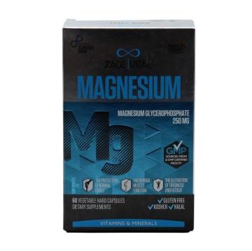 Zade Vital Magnezyum 250 mg 60 Kapsül