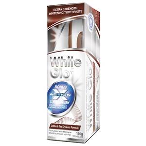 White Glo Çay Kahve İçenler için Hediyeli 100 ml Diş Macunu