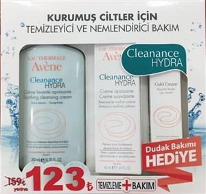 Avene Cleanance Hydra Cilt Bakım Seti Dudak Kremi 15 ml HEDİYE