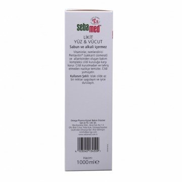 Sebamed Likit Yüz ve Cilt Temizleme Jeli 1000 ml
