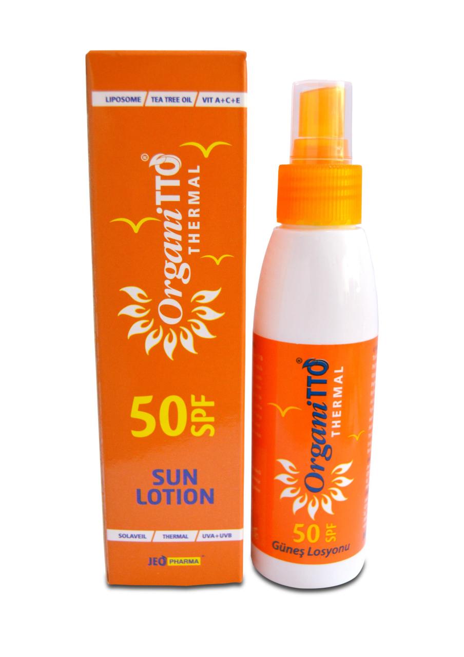 TTO Organitto Spf 50 100 ml Spray Güneş Losyonu