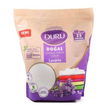 Duru Doğal Granül 25 Yıkama Matik Sabun Lavanta 1 kg (1000 g)