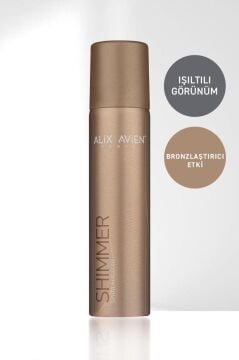 Alix Avien Işıltılı Vücut Spreyi - Shimmer Spray For Body - 75 ml