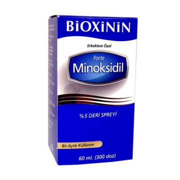 Bioxinin Minoksidil Forte %5 60 ml Deri Spreyi