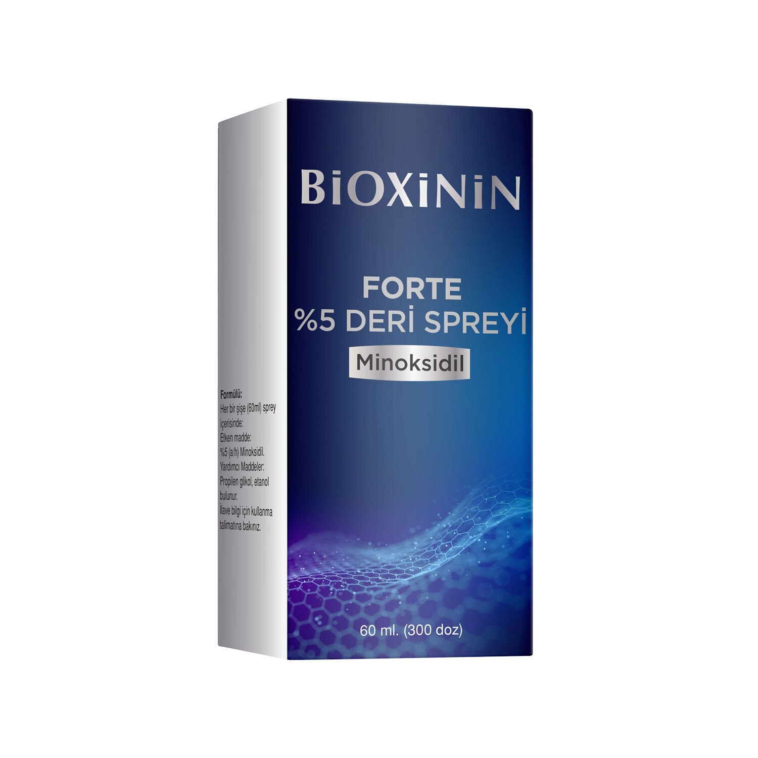 Bioxinin Minoksidil Forte %5 60 ml Deri Spreyi