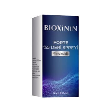 Bioxinin Minoksidil Forte %5 60 ml Deri Spreyi