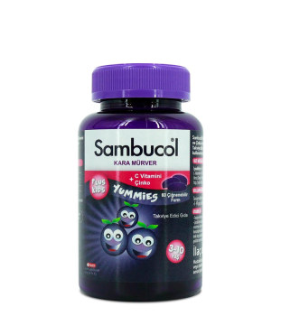 Sambucol Plus Kids Yummies 60 Çiğnenebilir Form