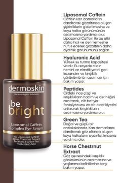 Dermoskin Be Bright Liposomal Caffein Complex Eye Serum 30 ml