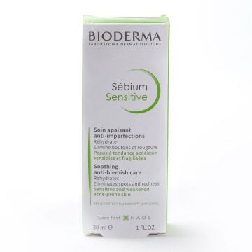Bioderma Sebium Sensitive 30 ml Yatıştırıcı Krem