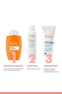 AVENE Ultra Fluid Oil Control Yağlı Ciltler İçin Ultra Hafif SPF 50 Güneş Kremi 50 ml