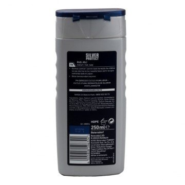 Nivea Men Silver Protect Saç ve Vücut Şamp. 250 ml