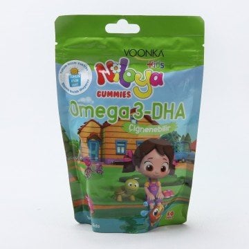 Voonka Kids Niloya Gummies Omega 3 Çiğnenebilir 60 Adet