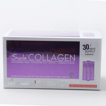 Suda Collagen Sambucus Vişne Flover Kolajen 40ml x 30 Shot