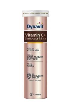 Dynavit Vitamin C+ Sambucus Nigra 20 Efervesan Tablet