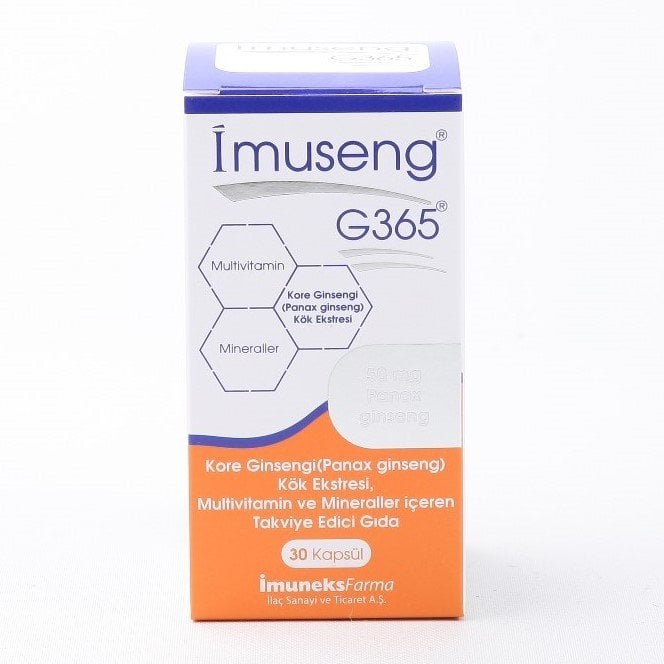 İmuseng G365 30 Kapsül