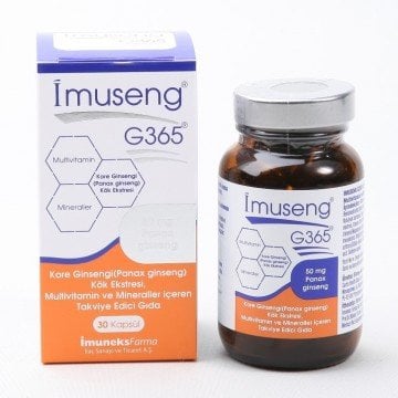 İmuseng G365 30 Kapsül