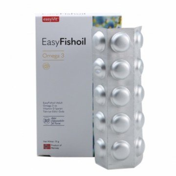 EasyFishOil Omega 3 Yetişkin 30 Adet Çiğnenebilir Jel Form