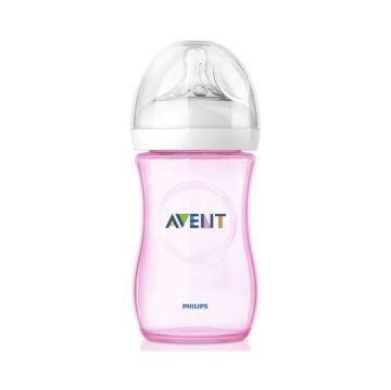 Philips Avent Natural Biberon 260Ml Tekli - Pembe