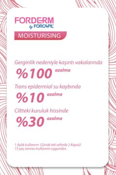 Arkopharma Forderm by Forcapil Moisturising 60 Kapsül