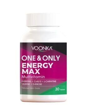 Voonka One&Only Energy Max MultiVitamin 30 Tablet