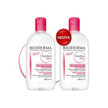 Bioderma Sensibio H2O 500 ml 1+1 Yüz Temizleme Suyu