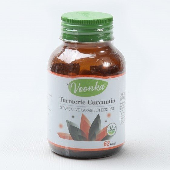 Voonka Turmeric Curcumin 62 Kapsül