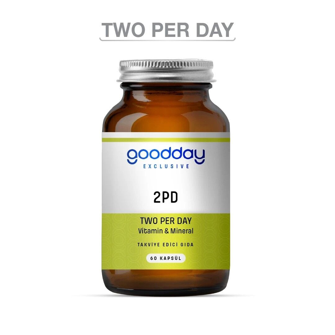 Goodday 2PD Two Per Day 60 Kapsül