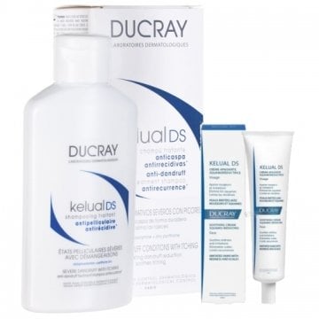 Ducray  Kelual Ds Seboreik Şampuan 100 ml + Kelual Ds 40 ml HEDİYELİ