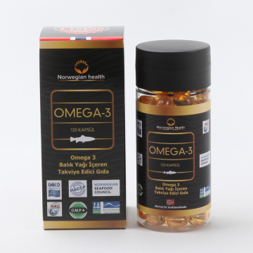 Norwegian Healt Omega-3 Balık Yağı 120 Kapsül