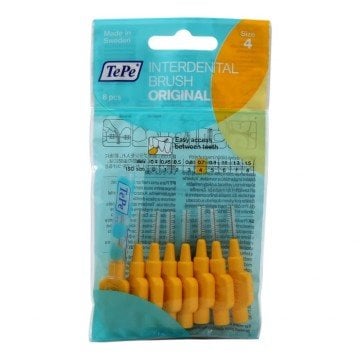 Tepe 0.7 mm Sarı Ara Yüz Fırçası 8 Li