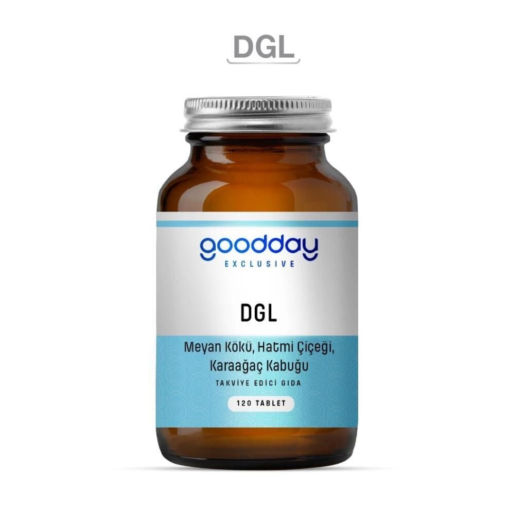 Goodday DGL Deglisirize Meyan Kökü 120 mg 60 Çiğneme Tableti