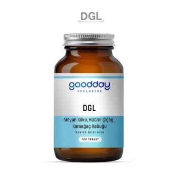 Goodday DGL Deglisirize Meyan Kökü 120 mg 60 Çiğneme Tableti