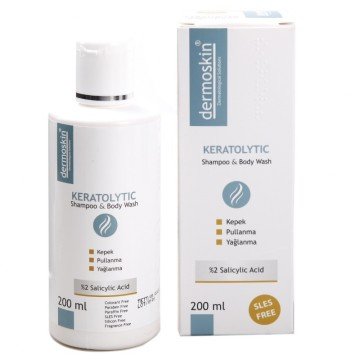 Dermoskin Keratolytic Shampoo & Body Wash 200 ml