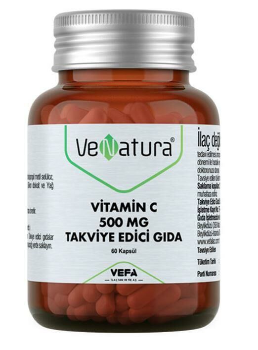 Venatura Vitamin C 500 Mg 60 Kapsül