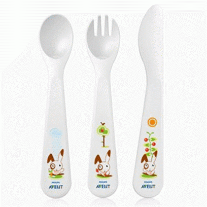 Philips Avent %0 BPA Çatal, Kaşık ve Bıçak Seti