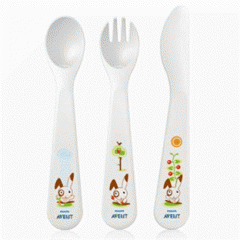 Philips Avent %0 BPA Çatal, Kaşık ve Bıçak Seti