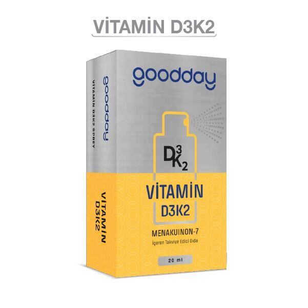 Goodday Vitamin D3K2 Sprey 20 ml
