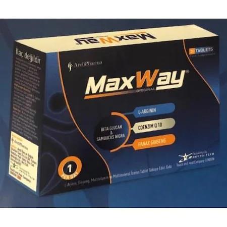 MaxWay Beta Glucan & Sambucus Nigra 30 Tablet
