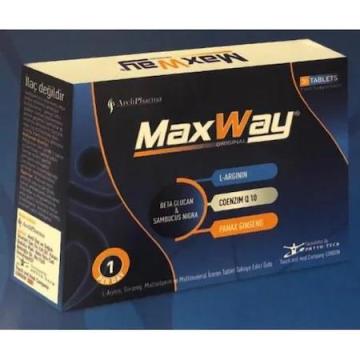 MaxWay Beta Glucan & Sambucus Nigra 30 Tablet
