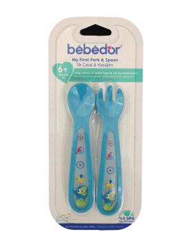 Bebedor Zoo İlk Çatal ve Kaşığım 6+ Ay