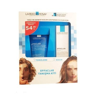 La Roche-Posay Effaclar Duo 15 ml + Effaclar Gel 50 ml Hediyeli