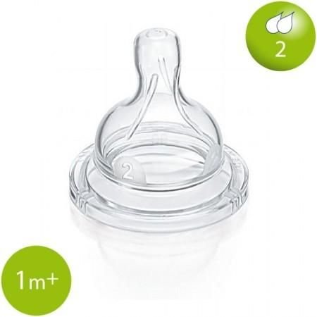 Philips Avent %0 BPA Biberon Emziği No:2 2'li